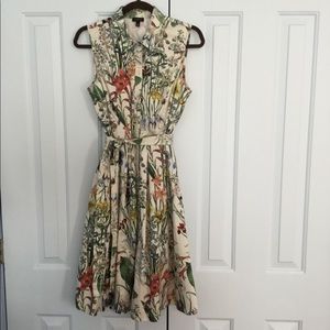 Pretty spring dress! Floral print from Talbots.
